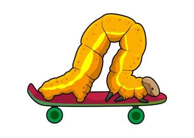 Caterpillar Skateboard