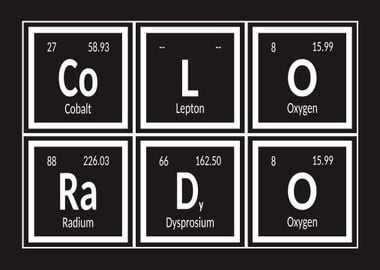 Colorado Periodic Table