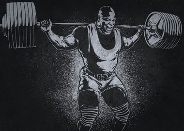 Ronnie Coleman Squatting