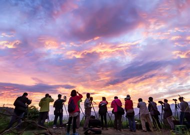 Taiwan Sunrise Scenery