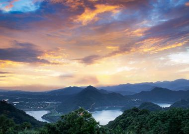 Taiwan Sunrise Scenery