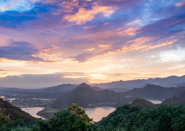 Taiwan Sunrise Scenery