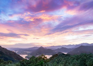 Taiwan Sunrise Scenery