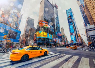 Sunlight in Times Square