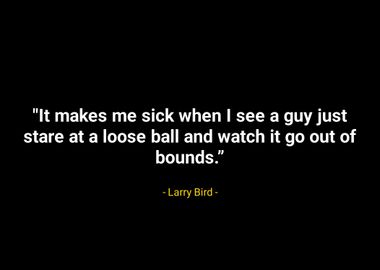 Larry bird quotes 