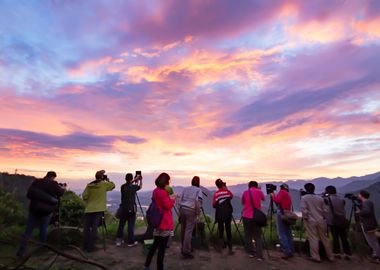 Taiwan Sunrise Scenery