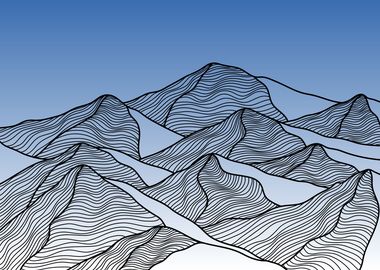 Mountain layout design