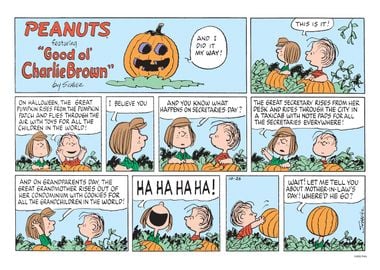 Pumpkin Way Comic Strip