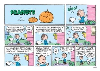 Pumpkin Brings Toys Comic