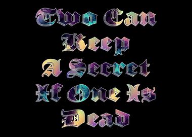 Two Can Keep A Secret vs1