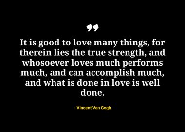 Vincent Van Gogh quotes 