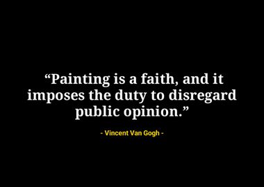 Vincent Van Gogh quotes 