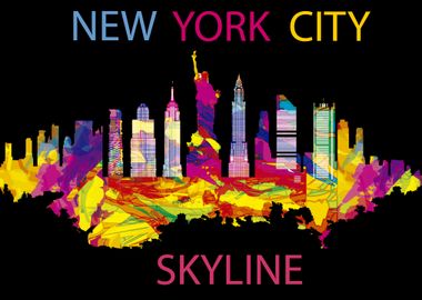 New York City Skyline USA