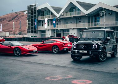 Luxury car collection