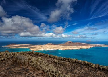 Spain landscape, Lanzarote