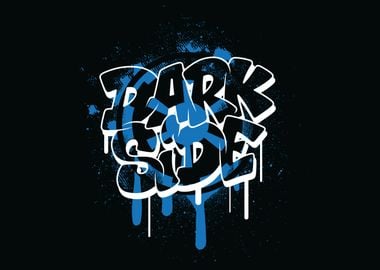 Dark Side graffitti