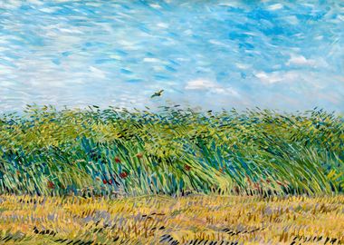 Wheat Field with a Lark