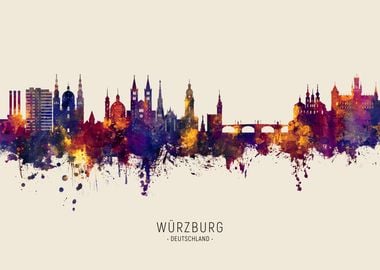 Wurzburg Skyline