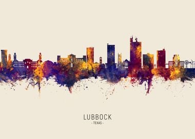 Lubbock Skyline Texas