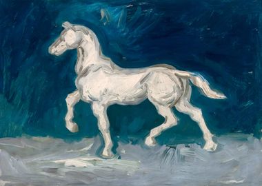 Van Gogh Horse 1886