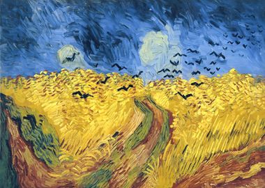 Wheatfield With Crows 1890