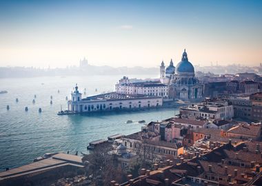 Views of old Venice Italy