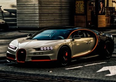 Bugatti Chiron Car