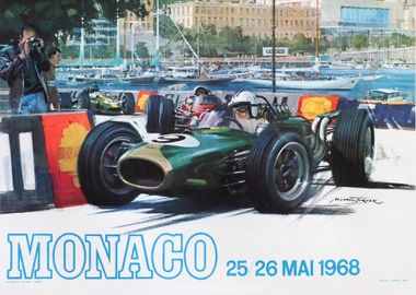 1968 MONACO Grand Prix