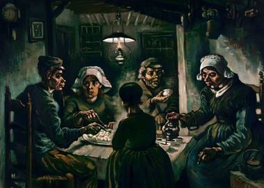 Van Gogh The Potato Eaters