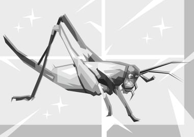 Grayscale Dragonfly WPAP