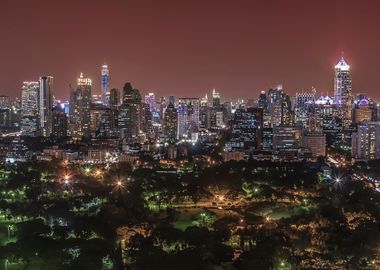 Bangkok At Dusk