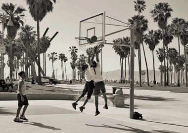 VENICE BEACH BASKETBALL