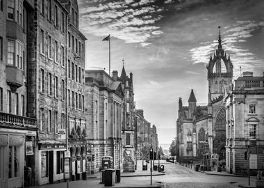 Royal Mile in Edinburgh 