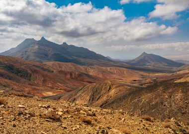 Spain island, mountains