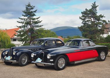 Two great classic Bugatti