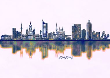 Leipzig Skyline