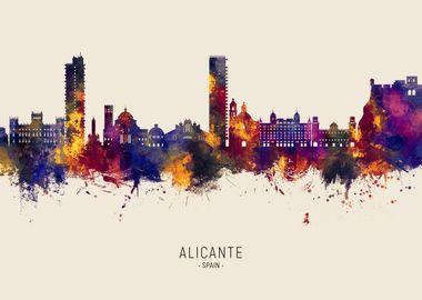 Alicante Skyline Spain