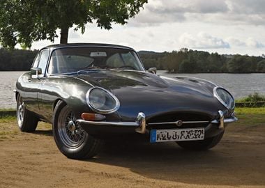 Black Jaguar E Type