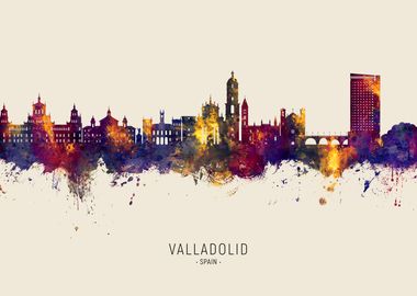 Valladolid Skyline Spain