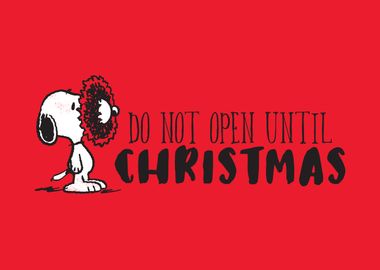 Do Not Open Until X-mas