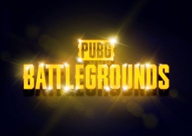 PUBG Neon Logo Full