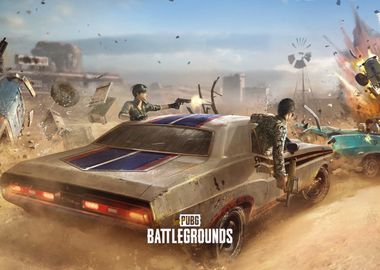 PUBG Car Key Art