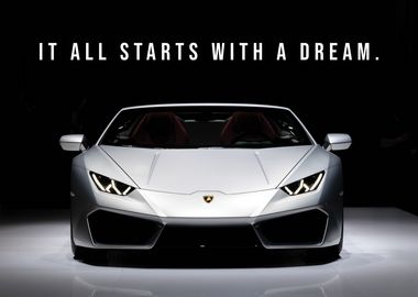 Starts With A Dream Lambo