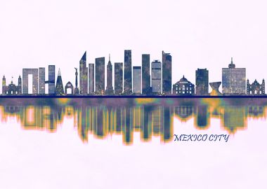 Mexico city Skyline