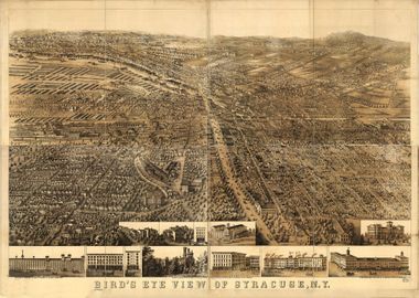 Syracuse New York 1868