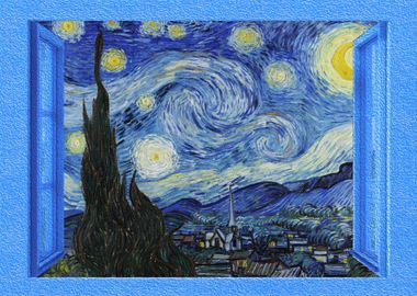 Van gogh art painting view