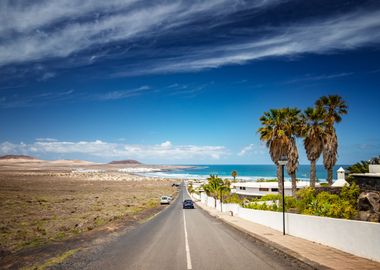 Spain, blue sky, holiday