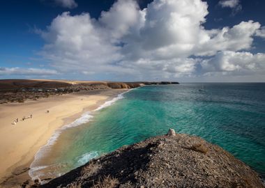 Spain landscape, Lanzarote