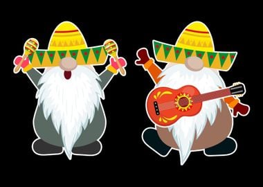 Mexican Gnomes Cinco