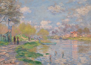 Spring by the Seine